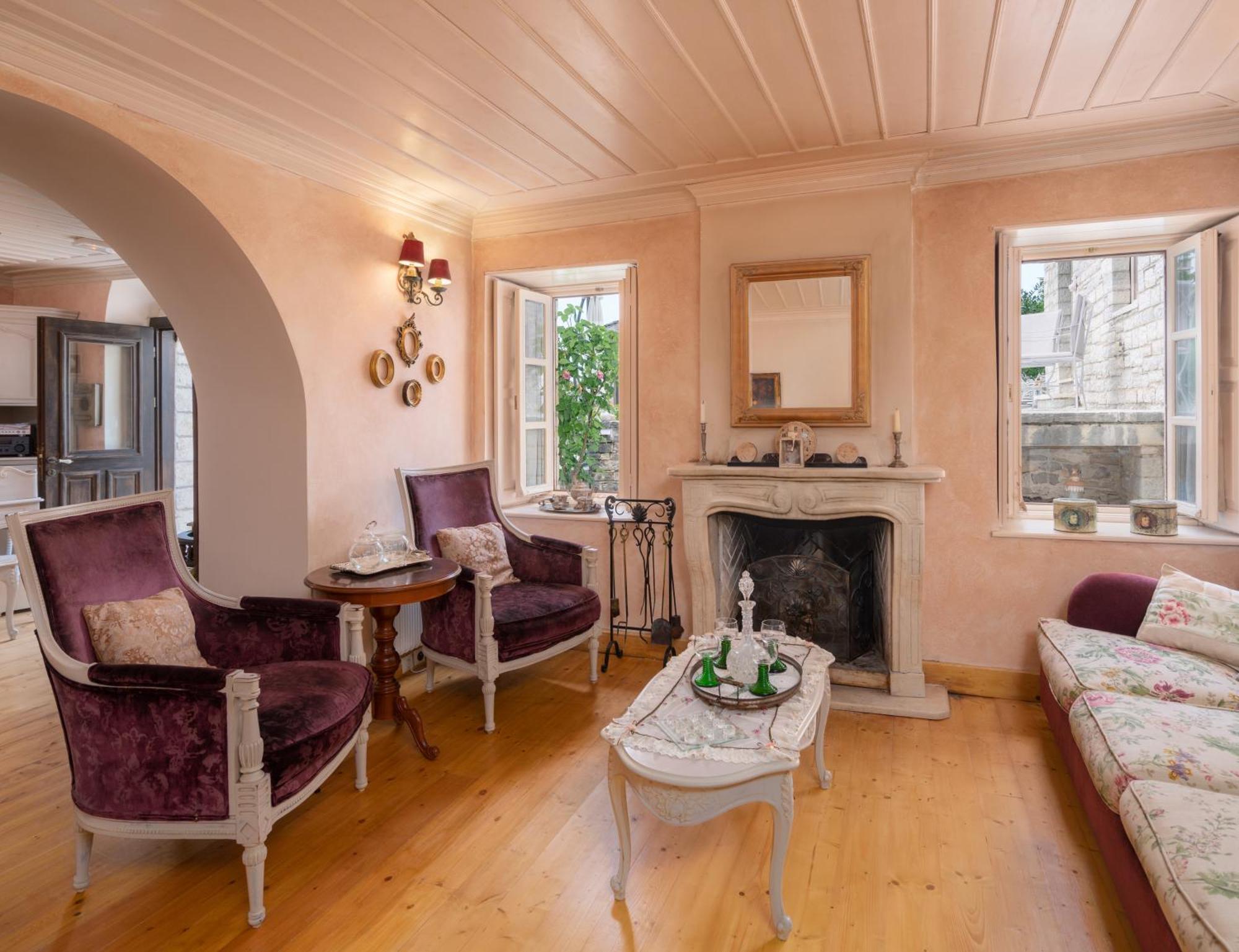 Amaryllis Boutique Guest House Ano Pedina Ngoại thất bức ảnh
